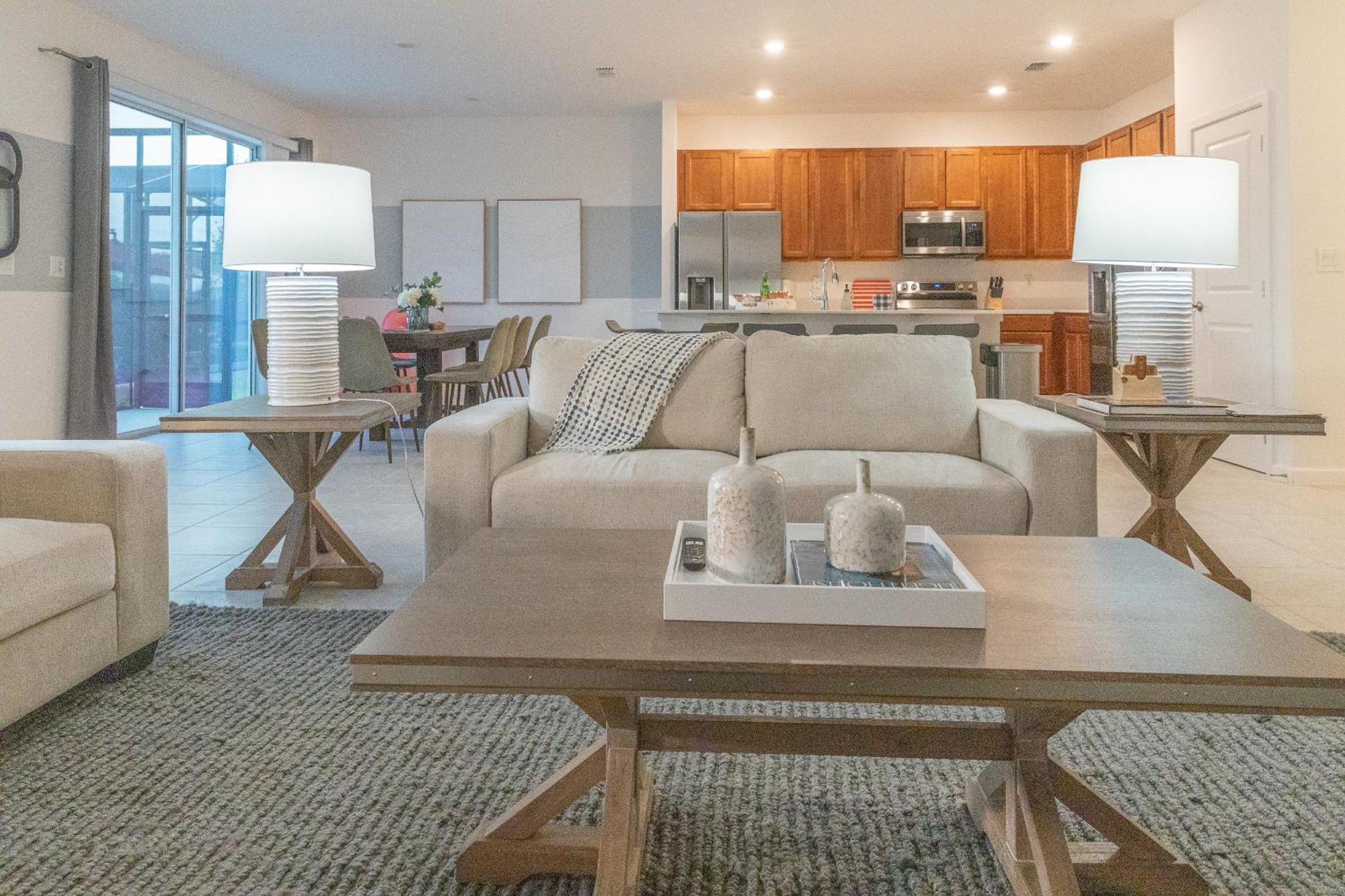 Waterfront Brand New Modern Luxury 8 Bedroom Pool House! Sleeps 16 Kissimmee Bagian luar foto